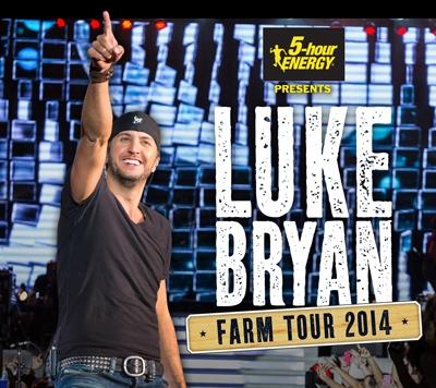 LUKE BRYAN ANNOUNCES SPECIAL GUESTS FOR HIS SIXTH ANNUAL FARM TOUR. (AUDIO)