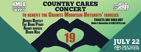 DIERKS BENTLEY ‘COUNTRY CARES CONCERT’ SELLS OUT AND ADDS SPECIAL GUESTS. (PRESS RELEASE)