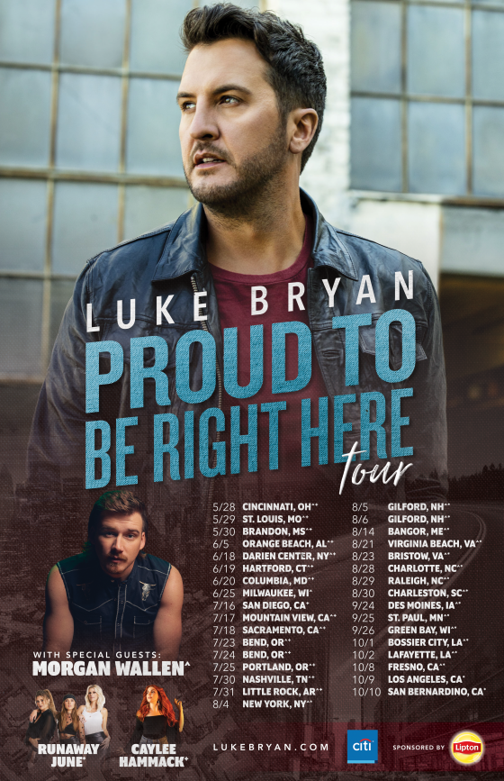 Pressroom LUKE BRYAN ANNOUNCES NEW MUSIC AND TOUR.