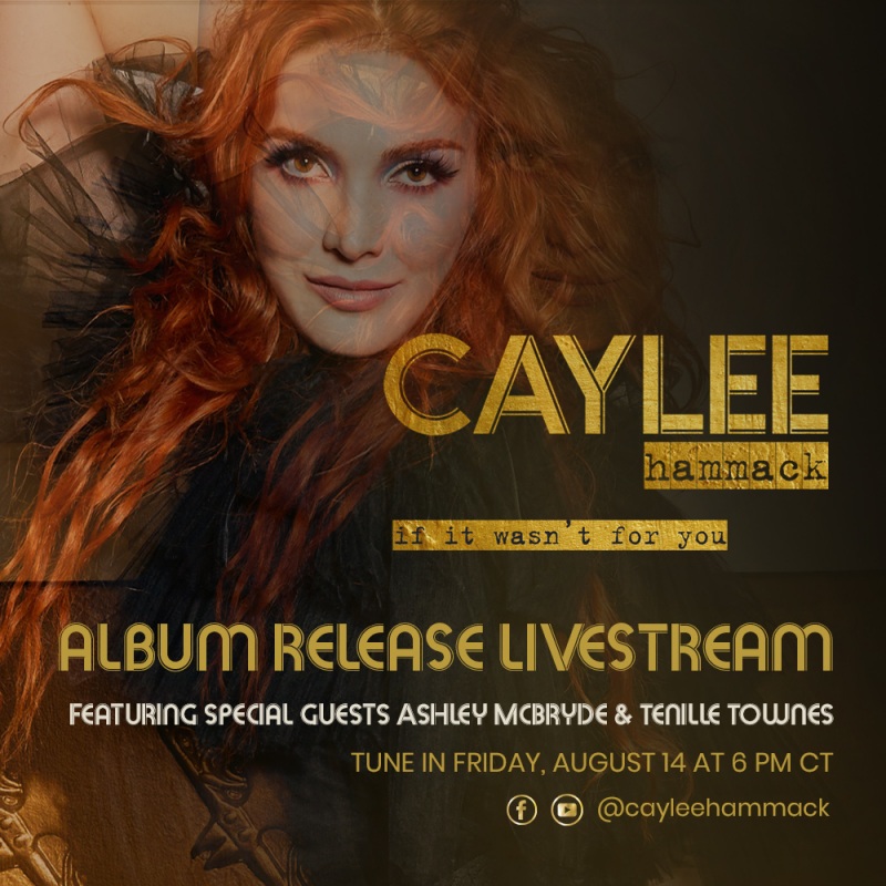 Pressroom | CAYLEE HAMMACK SET TO RELEASE HER DEBUT ALBUM ON FRIDAY ...