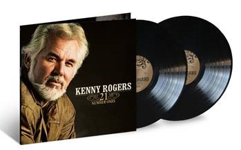 KENNY ROGERS’ 21 NUMBER ONES/DOUBLE VINYL SET TO BE RELEASED FOR THE FIRST TIME ON VINYL NEXT MONTH.